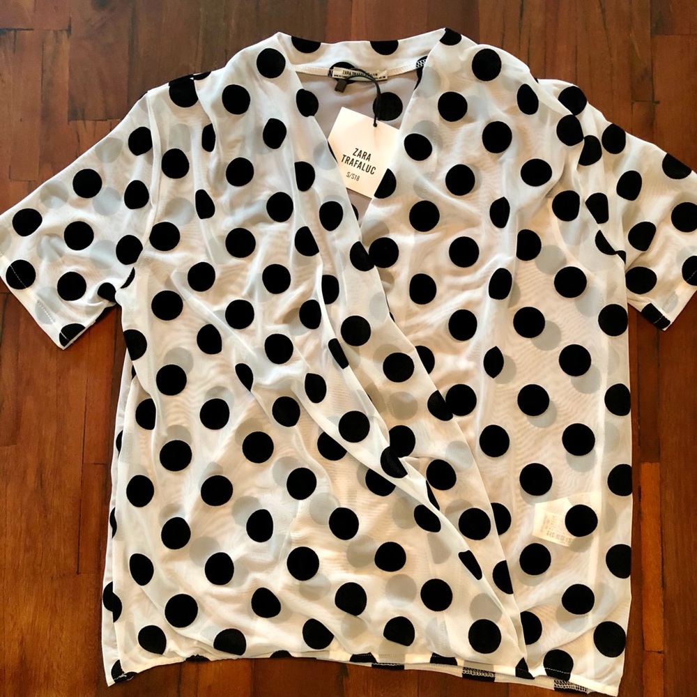 Brand new w/tags ZARA blouse M
